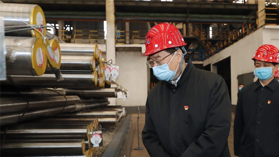 王國(guó)生到濟(jì)源市部分企業(yè)檢查指導(dǎo)疫情防控、復(fù)工復(fù)產(chǎn)等