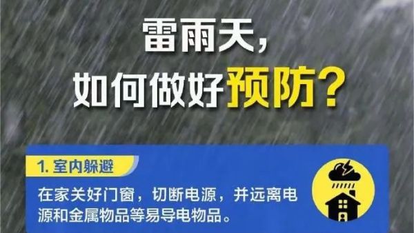 “杜蘇芮”來了！河南將迎暴雨、大暴雨，這些避險知識請牢